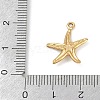 Ocean 304 Stainless Steel Pendants STAS-P390-01C-G-3
