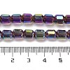Electroplate Glass Beads X1-EGLA-D030-19E-4