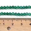 Natural Green Onyx Agate Beads Strands X-G-C201-B02-3mm-5