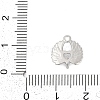 Brass Micro Pave Cubic Zirconia Charms ZIRC-P122-01B-P01-3