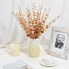20Pcs Plastic Artificial Eucalyptus Leaves DJEW-GF0001-88A-4