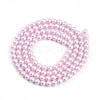 Baking Painted Pearlized Glass Pearl Bead Strands HY-N002-3mm-C03-3