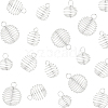 20Pcs 4 Styles Iron Wire Pendants FIND-FS0003-39-2