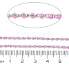 304 Stainless Steel Enamel Twisted Chains STAS-R100-40P-07-2