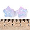 Transparent Spray Paint Glass Beads GLAA-H035-02J-3