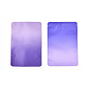Two Tone Rectangle Plastic Zip Top Gift Bags OPP-C003-01B-04-1