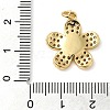 Rack Plating Brass Micro Pave Cubic Zirconia Pendants KK-P241-12G-3