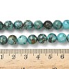 Dyed Natural Dolomite Beads Strands G-D337-8mm-D01-5