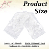3D Flower Polyester with Resin Bead Fabric AJEW-MA0001-48B-2