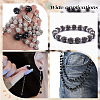 DIY Rondelle Resin Rhinestone Beads Bracelets Making Kits DIY-ME0001-20-5