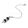 Natural Black Onyx Pointed Dowsing Pendulums G-K338-29P-07-2