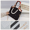DIY Ribbon Knitting Women's Handbag Kits DIY-WH0453-08C-4