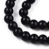 Opaque Solid Color Glass Beads Strands LS-GLAA-T032-P10mm-01-2