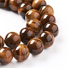 Natural Tiger Eye Beads Strands Z0RQS015-3