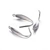 Tarnish Resistant 316 Surgical Stainless Steel Earring Hooks STAS-P210-17P-1