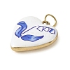 Baking Paint 304 Stainless Steel Pendants STAS-C178-01G-2