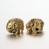 Elephant Alloy Beads X-PALLOY-L161-03AG-1