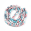 Baking Paint Glass Beads X1-DGLA-N003-8mm-C03-3