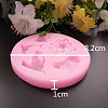 Marine Animals Shape DIY Food Grade Silicone Molds AJEW-P046-19-4