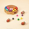 Wood Beads WOOD-PH0003-02-WH-3