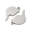 Anti-Tarnish 201 Stainless Steel Pendants STAS-R002-20P-2