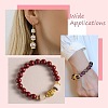 30Pcs 6 Colors Alloy Enamel Bead Caps FIND-CJ0005-52-7