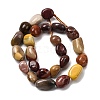 Natural Mookaite Beads Strands G-P601-A11-02-3