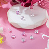 9Pcs 3 Colors Cubic Zirconia Cabochons ZIRC-TA0001-30A-5