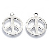 201 Stainless Steel Charms STAS-R116-072-2