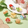 Cartoon Resin Rings for Child RJEW-JR00680-2