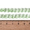 Transparent Glass Beads Strands GLAA-Q118-01A-B07-4