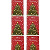 200Pcs Christmas Theme Paper Self-Adhesive Stickers DIY-M070-02J-2