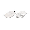 Non-Tarnish 201 Stainless Steel Pendants STAS-S119-147P-3