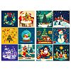 12Pcs Christmas Scrapbook Paper Pads DIY-P085-01C-4