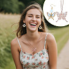 24pcs 8 styles Alloy Open Back Bezel Pendants FIND-GA0004-97-5