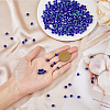 HOBBIESAY Baking Painted Glass Beads GGLA-HY0001-05-3