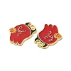 Alloy Enamel Pendants ENAM-J650-10G-02-4