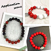 Opaque Acrylic Beads MACR-SP0001-85A-5