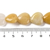 Natural Topaz Jade Beads Strands G-I372-A15-02-3