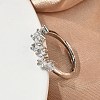 Adjustable Brass Micro Pave Cubic Zirconia Finger Rings RJEW-C163-26B-P-3