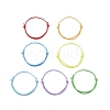 7Pcs 7 Colors Eco-Friendly Korean Waxed Polyester Cord AJEW-JB01199-1