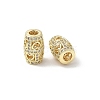 Brass Micro Pave Cubic Zirconia Beads KK-C104-12G-1