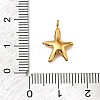 304 Stainless Steel Pendants STAS-I356-01G-02-3