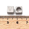304 Stainless Steel European Beads STAS-D382-02V-P-2
