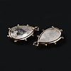 Natural Quartz Crystal Pendants G-B009-02G-N-3