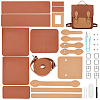 DIY Imitation Leather Sew on Backpack Kits DIY-WH0387-27B-1