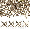 100Pcs Tibetan Style Alloy Pendants FIND-CA0010-59AB-1