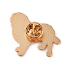 Life is Golden Dog Alloy Enamel Pins JEWB-A024-13-2