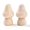 Unfinished Wood Mushroom Ornaments WOOD-T032-12-1