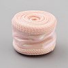 10 Yards Polyester Iridescent Lace Ribbon OCOR-WH20001-12D-2